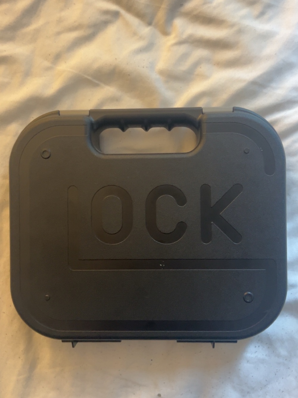 Glock Hard Plastic Pistol Case in Black